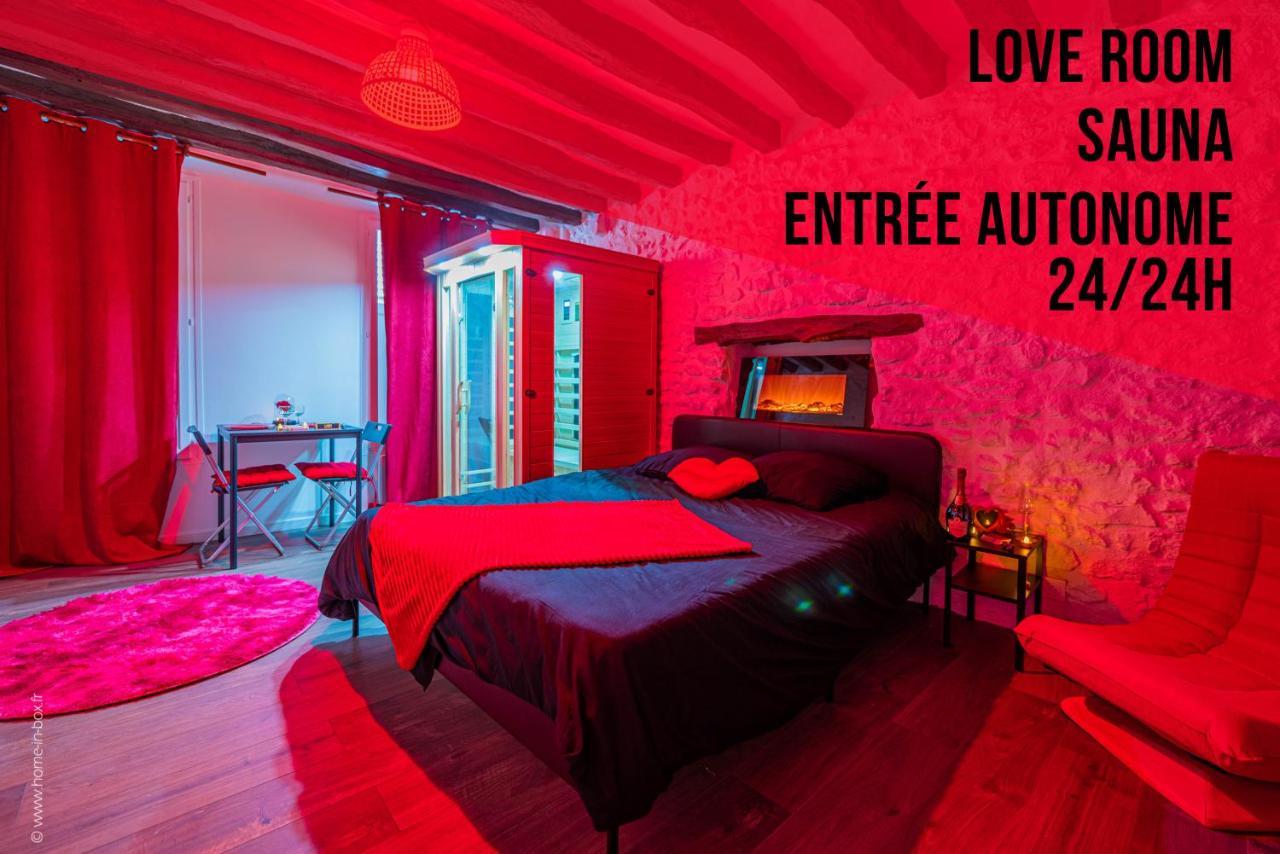 Love Room - Sauna - Secret Suite Au Calme Étampes Extérieur photo